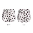 thumbnail image 3 of Balery Poodle Dog Pantalones cortos deportivos para mujer con forro y dos bolsillos, elásticos, para entrenamiento, gimnasio, yoga-X-Large, 3 of 7