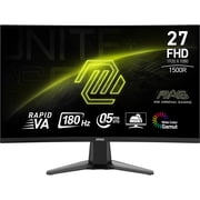 MSI MAG 27C6F 27" 16:9 Full HD 180Hz Curved VA LED HDR Gaming Monitor, Metallic Black