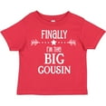 thumbnail image 3 of Inktastic Finally I'm the Big Cousin Boys or Girls Toddler T-Shirt, 3 of 5