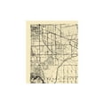 thumbnail image 4 of Topographical Map - El Monte California - USGS 1926 - Vintage Wall Art, 4 of 4