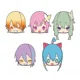 thumbnail image 4 of Juguete de peluche con colgante de mascota Mochi de 8 cm de Geunine, juguete de Anime PROYECTO SEKAI Wonderlands X Showtime Nightcord Vivid BAD SQUAD Leo/Need, 4 of 5