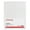 White, variant on Universal Laminated Two-Pocket Folder, Cardboard Paper, Blue, 11 x 8 1/2, 25/Box