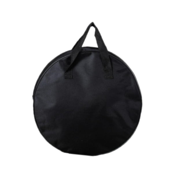 Bolsa para cables de puente, portátil, multiusos, de tela Oxford, organizador de cables Negro