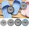 thumbnail image 2 of Shower Bathroom Bath Kitchen Silicone Wall Clock with Suction Cup Waterpro 4R2W Z8Q7, 2 of 8