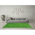 thumbnail image 3 of Ahgly Company Indoor Rectangle Abstract Green Modern Area Rugs, 7' x 10', 3 of 4
