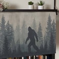 thumbnail image 5 of Misty Forest Kitchen Valances for Windows, Pine Trees Gray Foggy Vintage Rustic Bathroom Window Valances 60x18 Inch Rod Pocket Window Treatments Valance Curtains for Living Room Bedroom Decor, 5 of 9