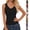 B02# Black, variant on Ribbed Tank Top for Women Sleeveless V Neck Fitted Basic Top Soft Stretch Casual Slim Fit Solid Color Summer Layering Shirt for Daily Wear Gym Workout,Wine S
