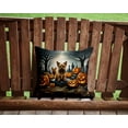 thumbnail image 2 of Cairn Terrier Spooky Halloween Fabric Decorative Pillow 18 in x 18 in, 2 of 64