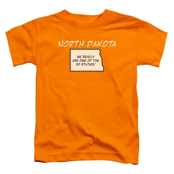 - North Dakota - Toddler Short Sleeve Shirt - 4T