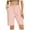 Pink, variant on GEWSEY Women's Linen Shorts Casual Drawstring Bermuda Shorts Summer Wide Leg Knee Length Shorts with Pockets Light Pink, XL