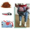 thumbnail image 3 of Disfraz para perros ZHCH Muñeca mortal Chucky M, 3 of 5