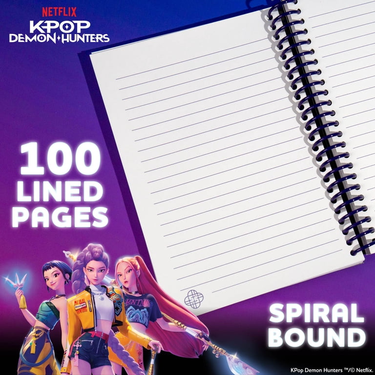 Netflix KPop Demon Hunters Journal Huntr/x Edition – Creativity