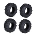 thumbnail image 3 of MERIGLARE 4 Pcs Pneus de Crawler 0.7 Pouces Pièces de Rechange Pneus en Caoutchouc pour Modèle SCX30 Crawler, 3 of 9