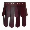 thumbnail image 1 of Ancient Roman Legion Gladiator Battle Belt Skirt - Pu Leather Armor For Medieval Greek Cosplay Costume Men Women Larp, 1 of 5