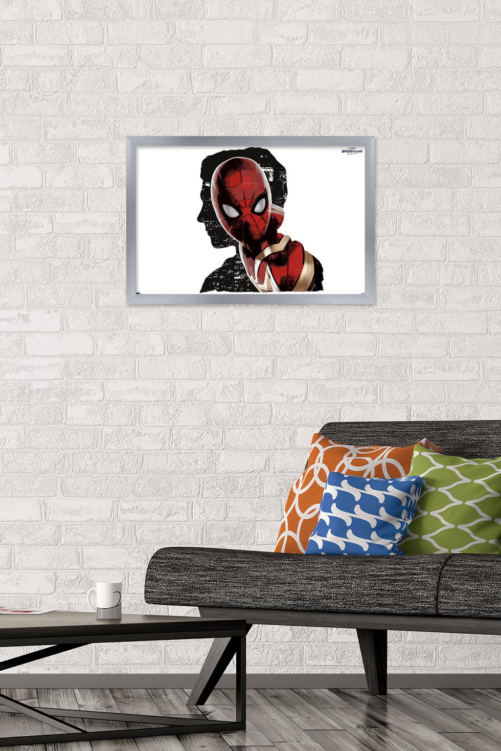 Marvel Spider-Man: No Way Home - Negative Space 24.25" x 16.5" Framed Poster, by Trends International