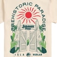 thumbnail image 3 of Jurassic Park - Prehistoric Paradise Gate - Men's Short Sleeve Graphic T-Shirt, 3 of 5