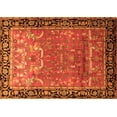 thumbnail image 1 of Ahgly Company Indoor Rectangle Persian Orange Traditional Area Rugs, 5' x 8', 1 of 1