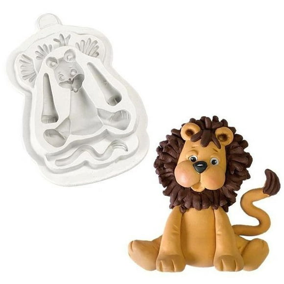 JYK Cakes 3D Silicone Baby Lion Mold