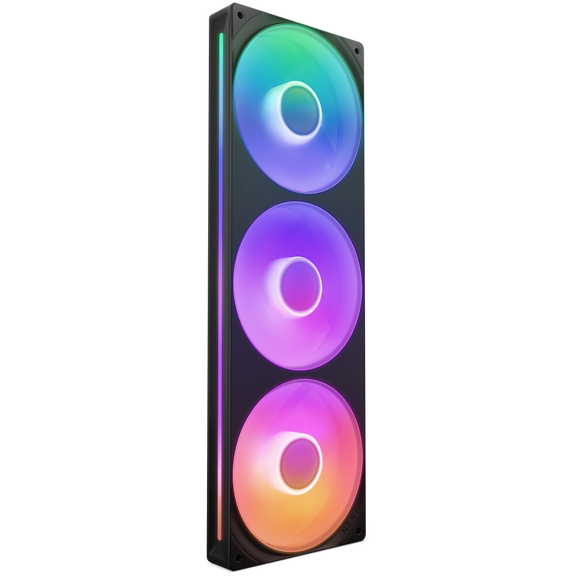 VENTILADOR NZXT F360 RGB CORE BLACK 360MM
