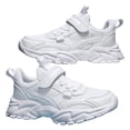 thumbnail image 5 of enyan Girls Sneaker Breathable Sneakers Athletic Running Jogging Walking Shoes Running Shoes Girls (Toddler/Little Kid/Big Kid) White,3, 5 of 6