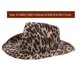 thumbnail image 4 of Sombrero con estampado de leopardo, sombrero con estampado animal, gorra de vaquera para fiesta, accesorio para mascaradas, actuación escénica para hombres y mujeres, 4 of 7