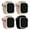 Milk Tea, Starlight, Nude Pink, Blue Grey, variant on Xtreme Smart Watch Nylon Braided Elastic Band 4 Pack – Large Size, Breathable, Adjustable, 42/44/45/49 mm,  Black, Starlight, Nude Pink, Smoke Violet. Compatible with Apple Watch Band