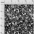 thumbnail image 2 of oneOone Viscose Jersey Black Fabric Floral & Dress Material Fabric Print Fabric By The Yard 60 Inch Wide, 2 of 7