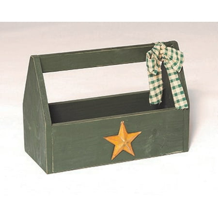 Antique Primitive Tool - Furniture Barn USA™ Primitive Rustic Tool Tote Planter Box