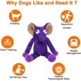 thumbnail image 3 of Puppy Toys For Small Dogs Cute Calf Squeaky Toys For Dogs Durable Puppy Teething Toys Chew Toys For Puppies Non-toxic And Safe (purple), 3 of 3