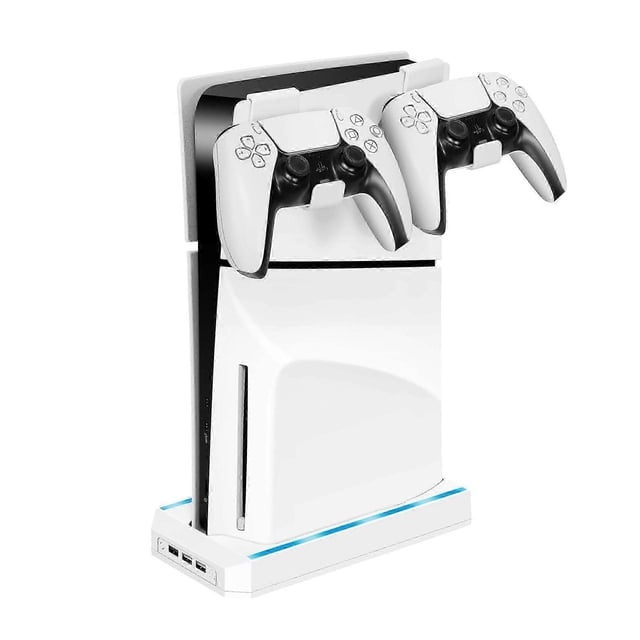 high qualityPS5 Slim Wall Mount with RGB Light, PS5 Slim Stand For Playstation 5 Slim Disc/Digital Edition Console, PS5 Slim Accessories