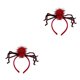 thumbnail image 1 of sweethay Diadema de Halloween, diadema de araña de patas largas, accesorios complicados, tocado, casa embrujada, atmósfera festiva, rojo 2Conjunto, 1 of 6