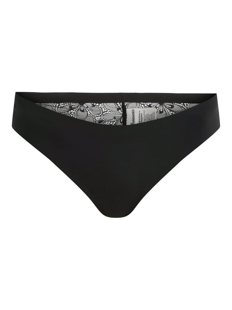 No Boundaries Micro Sheer Lace Cheeky Panties Women, Ultra Cheeky