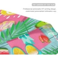 thumbnail image 4 of Summer Watermelon Pineapple Garden Flag 12 x 18 Double Sided Hello Summer Tropical Hawaii Leaves Ice Cream Blue Wooden Vertical House Yard Flags Welcome Outdoor Banner for Pool Home Decor, 4 of 6