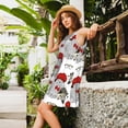 thumbnail image 2 of Disketp Rabbit And Hedgehog para Vestido sin Mangas para Mujeres, Vestidos de Verano para Mujeres, Casual y Holgado para la Playa, 2 of 7
