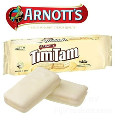 Arnott's - Tim Tam White (Deal Pack Of 3 x 165g EA) Chocolate Cookie Biscuits, Full Size Aussie Made & Loved ...