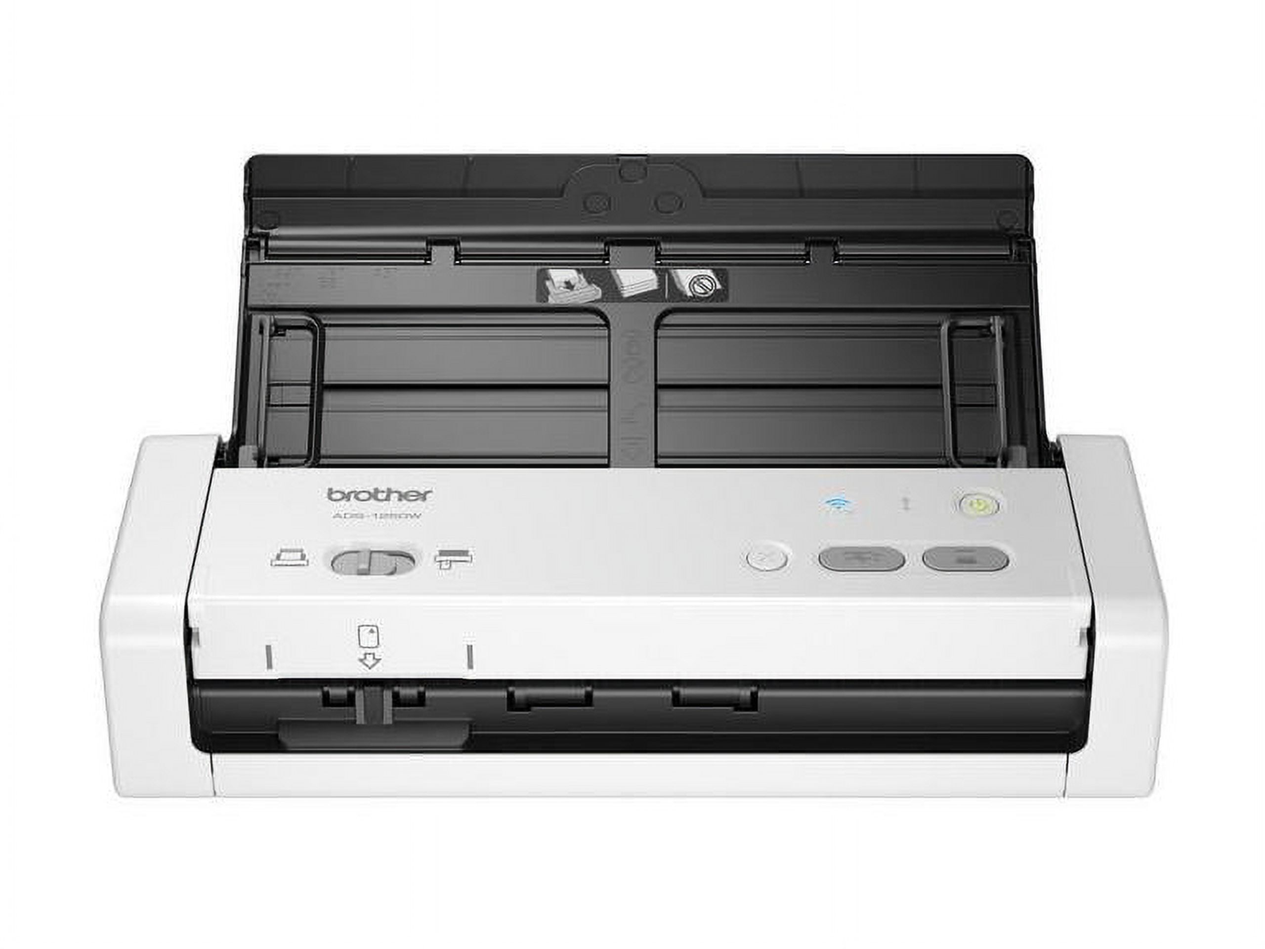 Brother Compact Desktop Scanner, ADS-1250W, Portable, Wireless Connectivity - image 5 of 21
