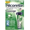 Nicorette 2mg Stop Smoking Aid Nicotine Lozenge, Mint, 24 ea (Pack of 6)