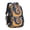 Orange and Blue-1, variant on Orange and Blue Tie Dye Pattern Backpack for School, Cute School Bag with Adjustable Shoulder Straps and Padded Back, 16.9"x12.6"x5.9"