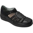 thumbnail image 1 of Women's Drew Ginger Fisherman Shoe Dusty Black Leather 5 M, 1 of 2