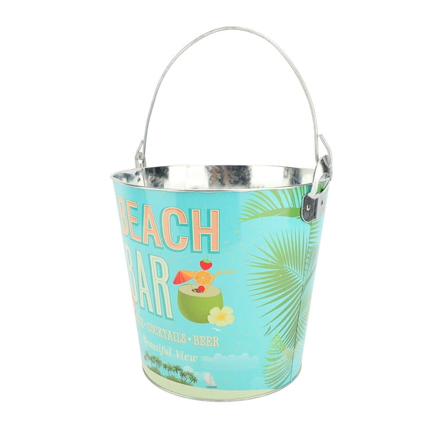 Cubo De Hielo Portátil, Cubo De Hielo Aislado, Bañera Para Bebidas, Whisky, Vino, Cócteles, Enfriador Con Asa Para Servir Bebidas, Fiestas, Uso En Interiores Y Exteriores,