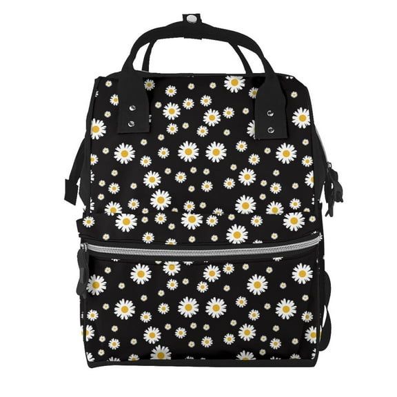 Defioc Daisy for Baby Diaper Bag Backpack - Baby Bag for Boys & Girls - Diaper Backpack - Large Travel Diaper Bags- Baby Registry Search & Shower Gifts