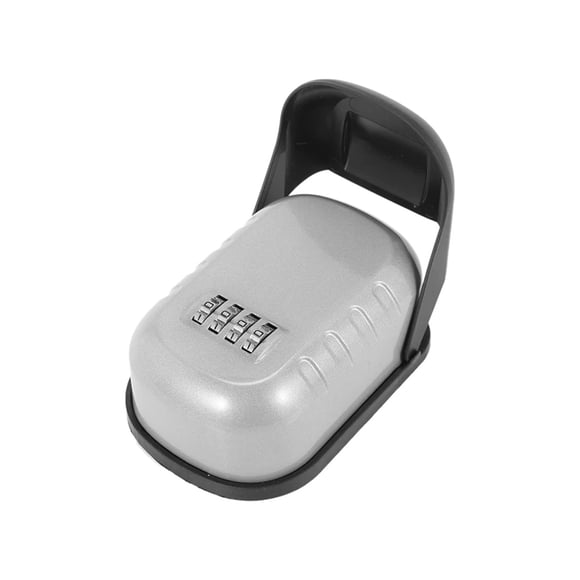 Key Lock Box Wall Mounted Aluminum Alloy Key Safe Box Key Storage Lock Box Indoor Outdoor Keys Storage Box Gray ,More Reliable & Robust