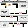 thumbnail image 4 of Grusce Wall Cord Hider Self Adhesive Wall Cable Concealer Flexible Cable Hider Cover White Wire Cover Raceway Wall Cord Cover Hider 3/5/8 Meter for Hiding Cable, 4 of 8