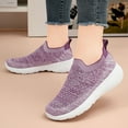 thumbnail image 2 of NOKIO Women'S Running Shoes With A Sock-Like Fit Women'S Tennis Shoes Women's Soft Orthopedic Shoes Breathable Woven Go Walking Slip On Foam Shoes Arch Support Hands Slip In Sneakers, 2 of 6