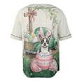 thumbnail image 2 of Easter Egg Boston Terrier Bunny Ear Welcome Spring Truck All Over Print 3D Baseball Shirt Gentleman Dog Lover Gifts Softball Sport - 12002, 2 of 6
