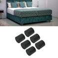 thumbnail image 4 of Elevadores Para Muebles, Tapete Redondo Negro Para Elevación De Muebles, Altura De Elevación De Plástico De 4 Pulgadas Para Sofás, 4 of 7