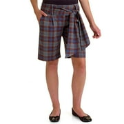 Juniors Elite Plaid City Shorts
