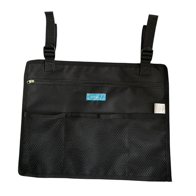 Bolsas bolsa para silla de ruedas reposabrazos organizador lateral cubierta de almacenamiento de malla-se la la adaptaciónción a la mayoría de Scooters, Yuyangstore bolsa lateral para silla de ruedas