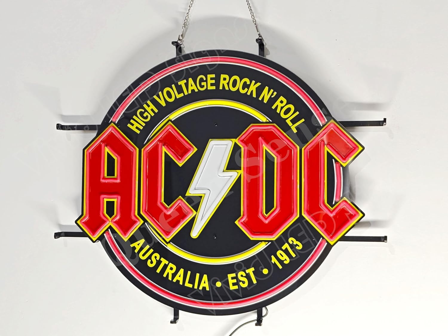 AC/DC /炎のロックン・ロール クールス COOLS 黒のロックンロール・クールスの世界【LP / 帯付き