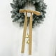thumbnail image 5 of Christmas Bow Bells Pendant Decorated Velvet Bow Ornaments Christmas Tree Wreath Dress Pendant, 5 of 6
